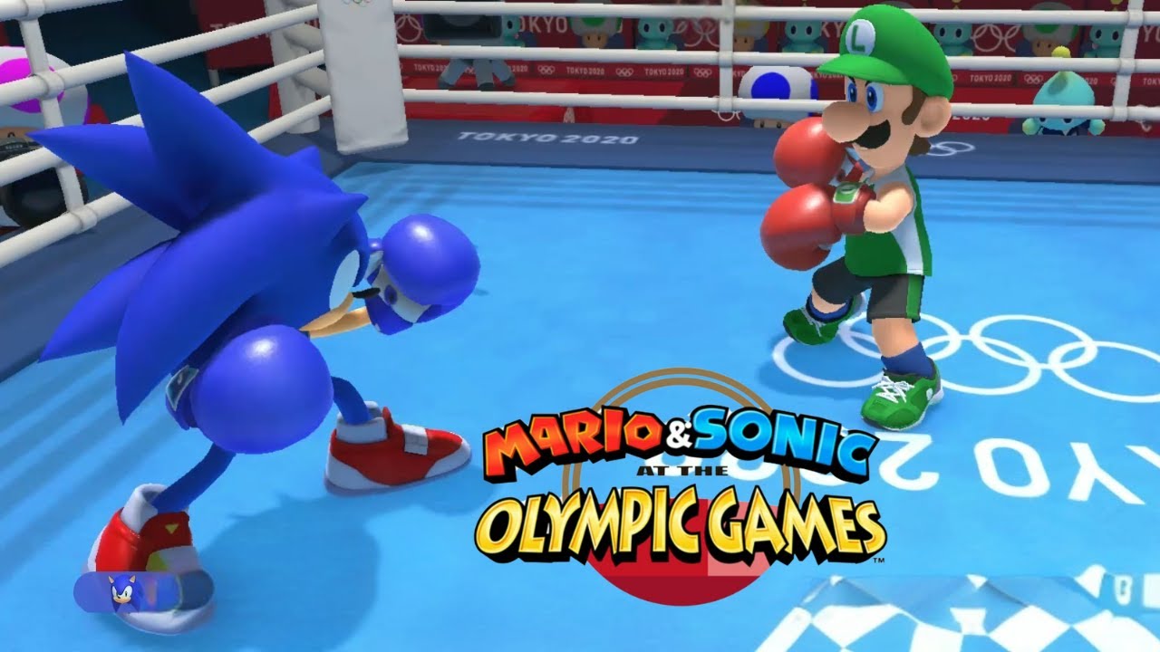 Boxing Hard Gameplay Mario & Sonic At The Olympic Games Tokyo 2020 Sonic Bowser Jr Dr Egman Peach M
