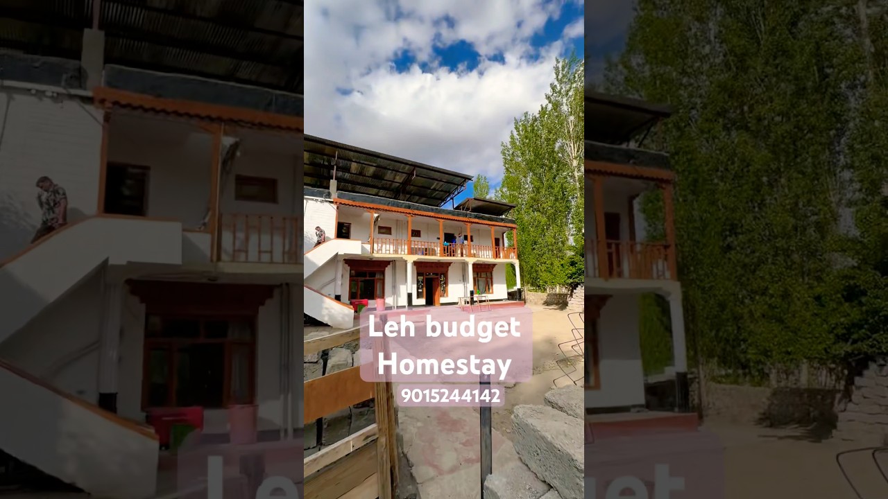 Budget Homestay in leh ladakh #travel #ladakh #mountains #ladakhadventure #nature