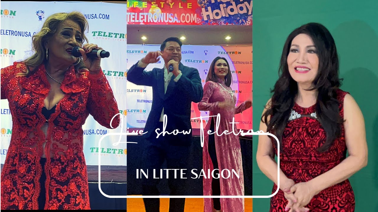 Live show Teletron Thanh Lan - Carol Kim-Phillip Huy-Mỹ Huyền và những bài hát bất hủ một thời.