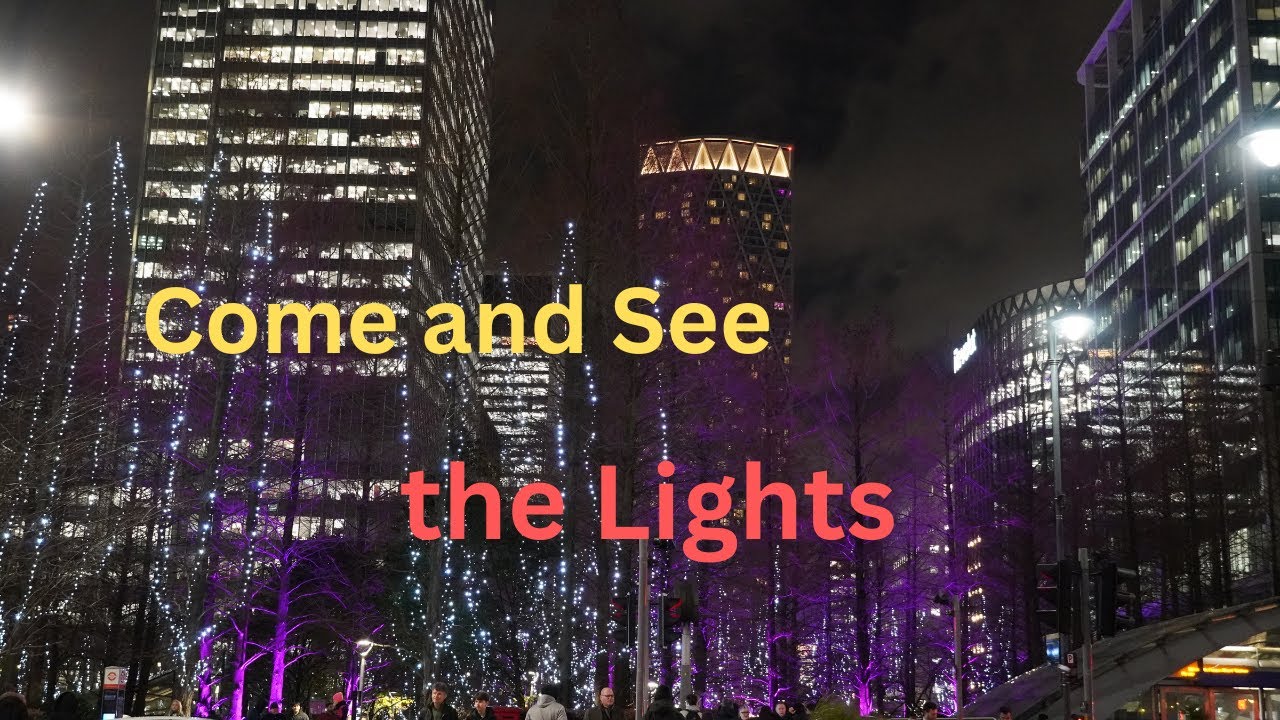 Canary Wharf Winter Lights 2026