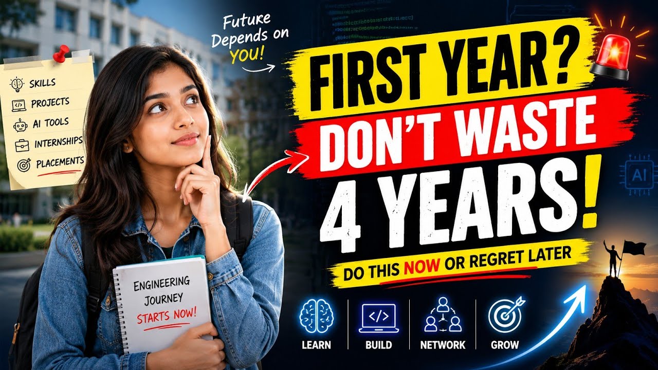 Engineering First Year Students Must Watch This Before It's Too Late!