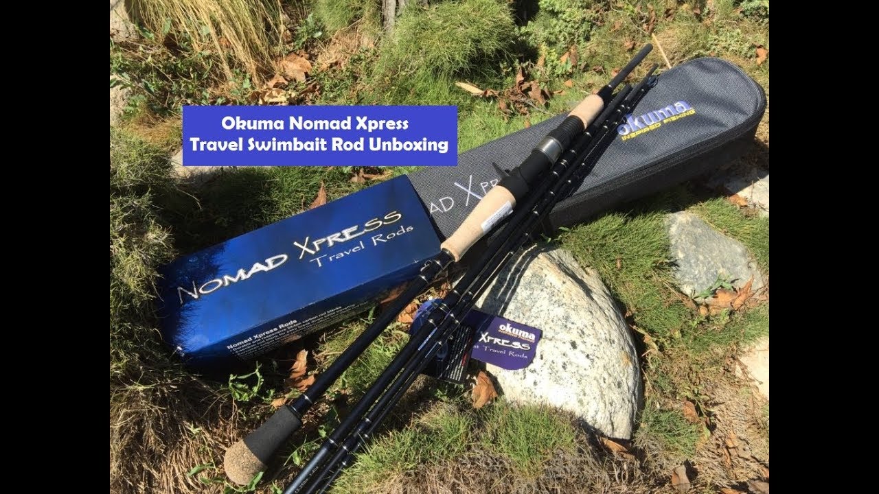 Unboxing - Okuma Nomad Xpress Swimbait Travel Rod