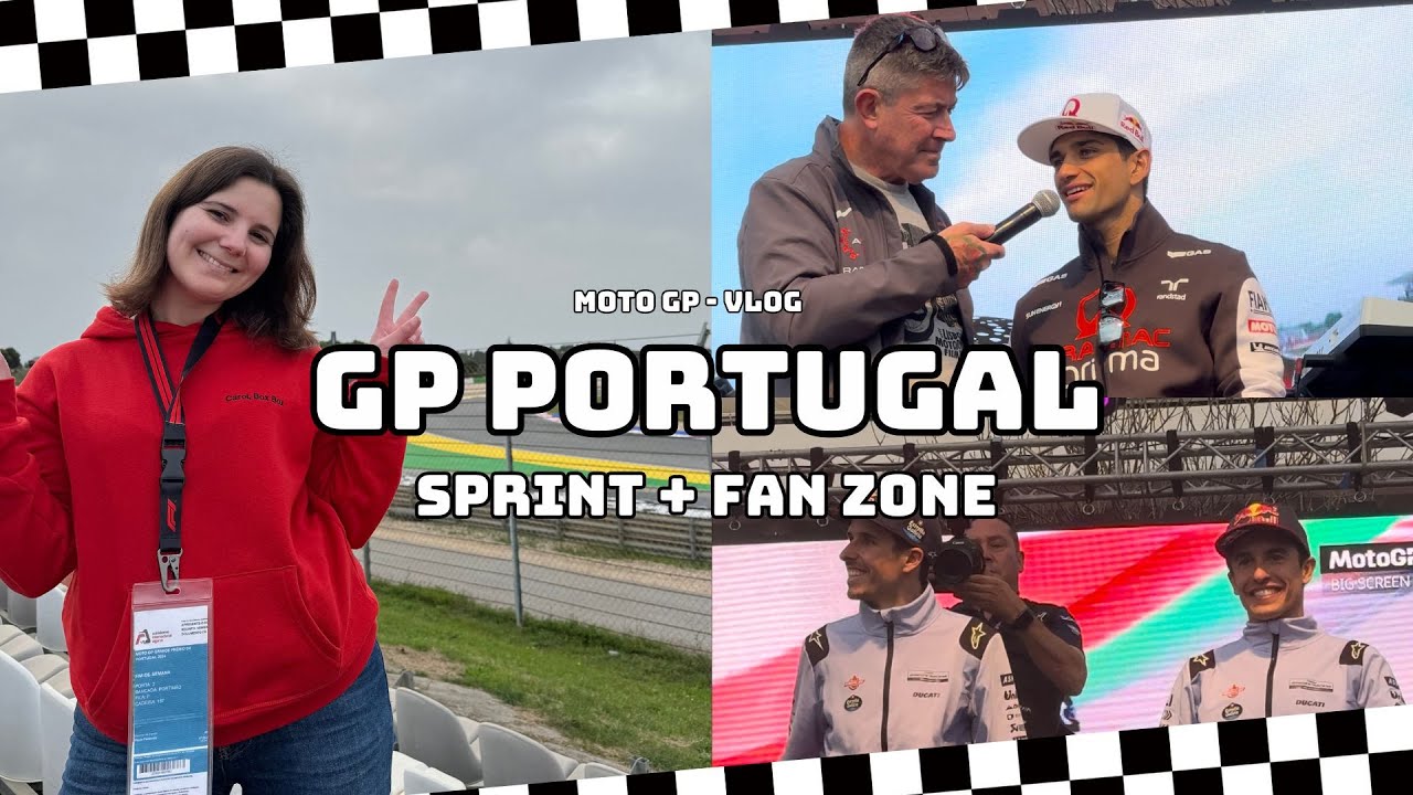 MOTO GP VLOG 📍 PORTIMÃO  | SPRINT + FAN ZONE #motogp #portuguesegp