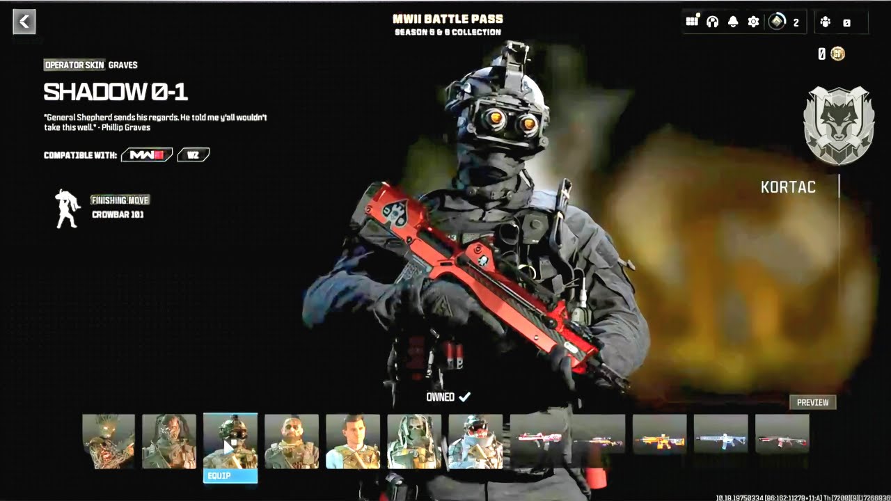 MW2 Battle Pass Season 5 & 6 Collection Bundle MW3 Season 6