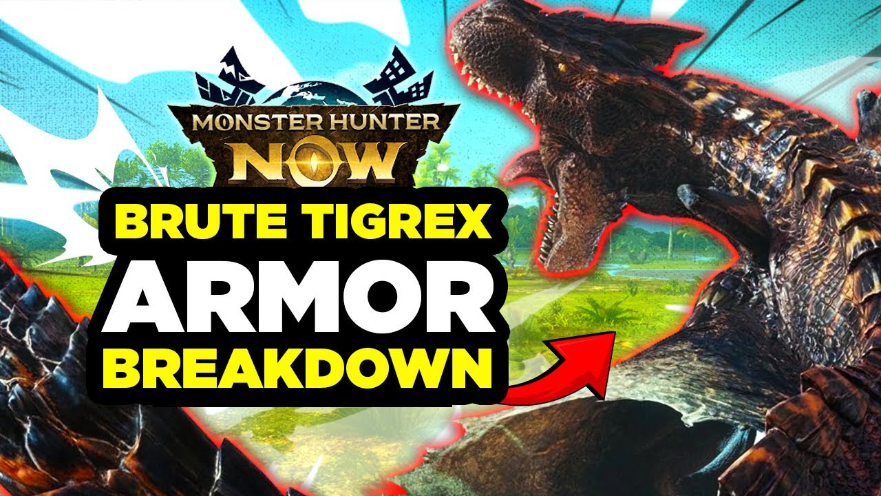 ОГРОМНОЕ ИЗМЕНЕНИЕ МЕТЫ! Разбор Брут Тигрекс: ЧТО СОЗДАТЬ! - Monster Hunter Now