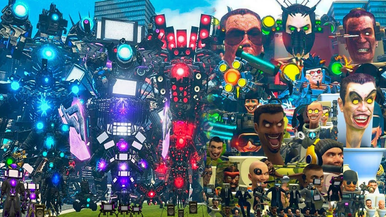 ALL SKIBIDI TOILET BOSSES vs TITAN TEAM ⚔️ SKIBIDI TOILET WAR | Garry’s Mod