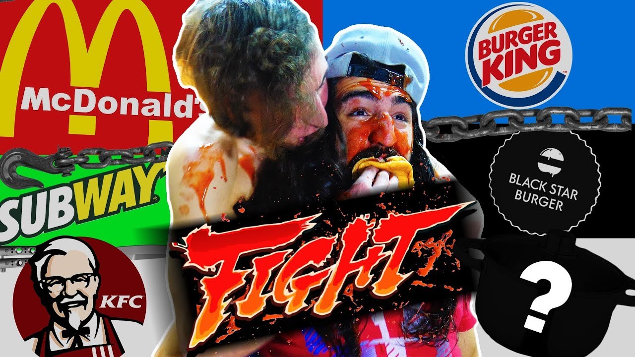 McDonalds vs Burger King vs KFC vs Subway vs Black Star Burger : ВОЙНА БЕСКОНЕЧНОСТИ