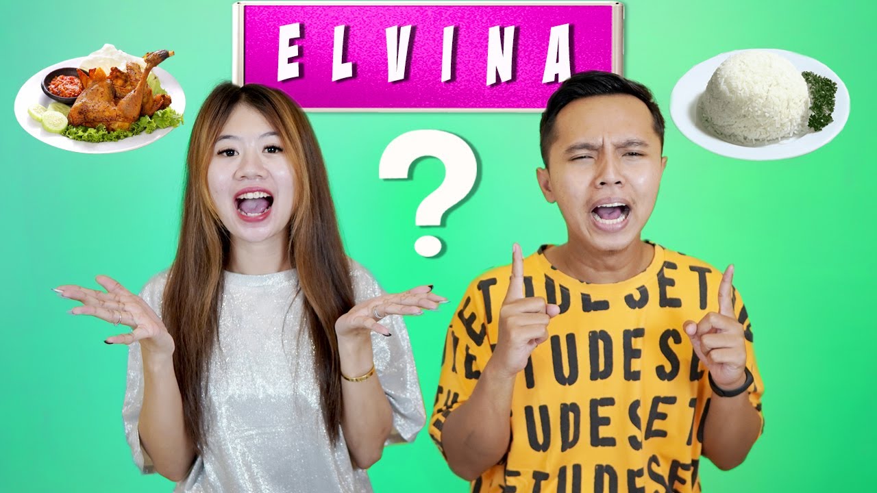 24 JAM MAKAN SESUAI NAMA ALFABET ELVINA!!