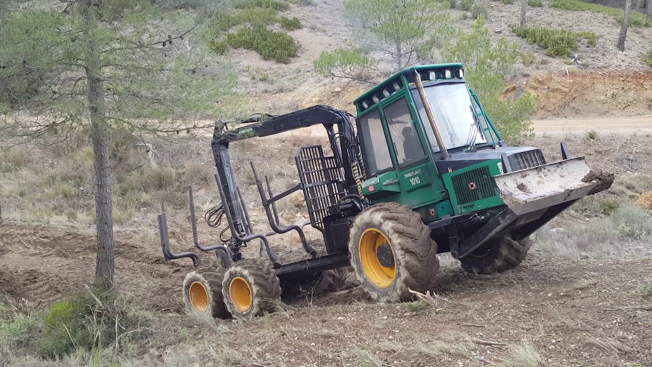 Autocargador Timberjack 1110 (Cehegin, Murcia)