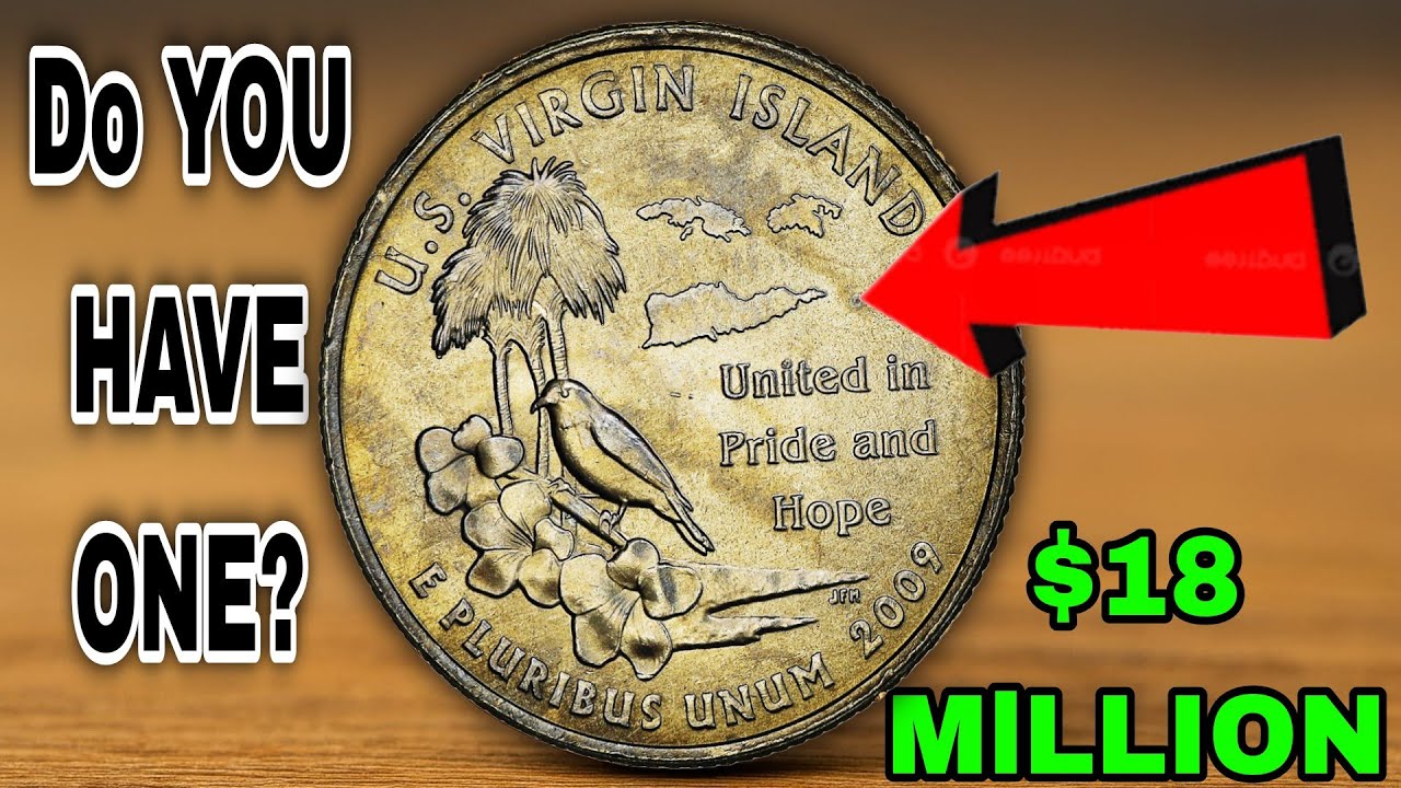 Rare 2009 U.S. Virgin Islands 25 Cents Coins Collectors Want&rdquo;