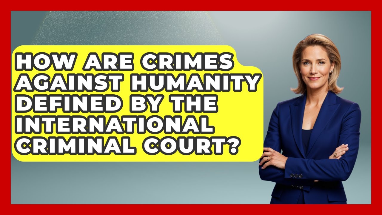 How Are Crimes Against Humanity Defined by the International Criminal Court?