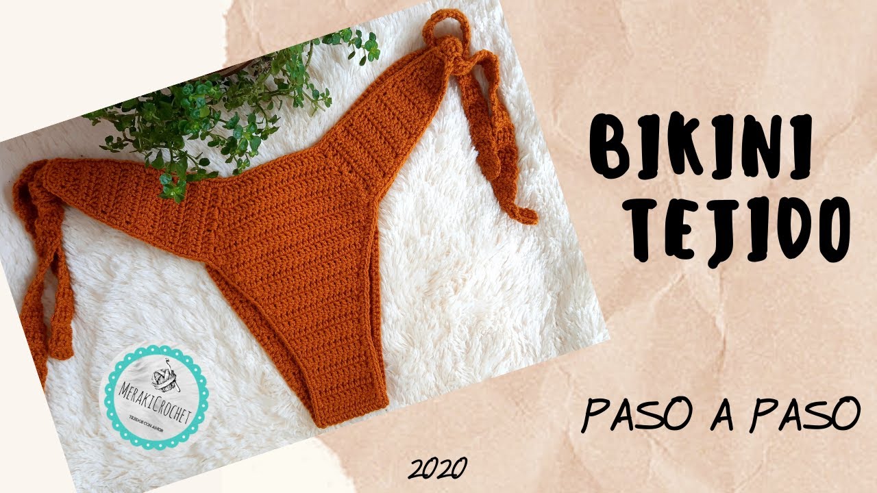 BIKINI TEJIDO A CROCHET EN TODAS LAS TALLAS FACIL Y RAPIDO (2020)