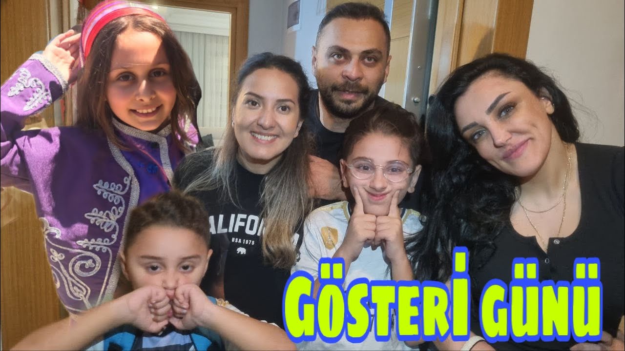 TUBİ İLE EFE'YLE RÜYA'NIN OKUL GÖSTERİSİNE GİTTİK VLOG