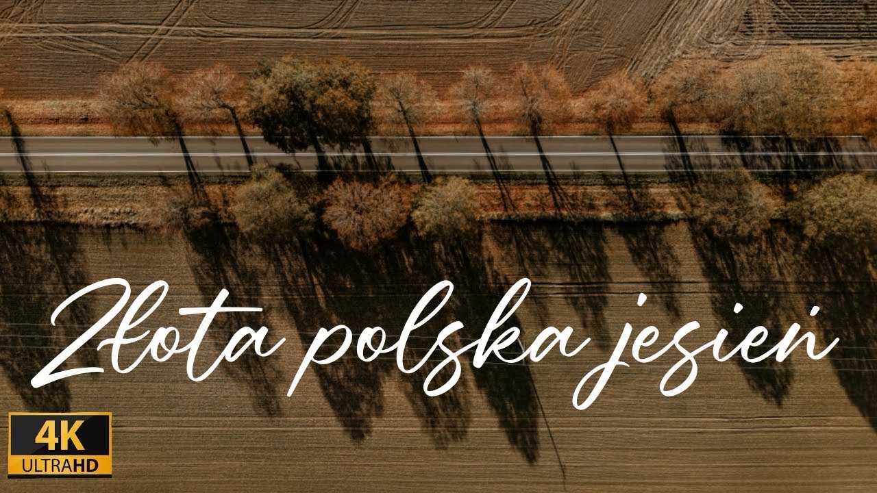 Złota polska jesień 🍁okolice Gryfic 4K. DJi Air3s 