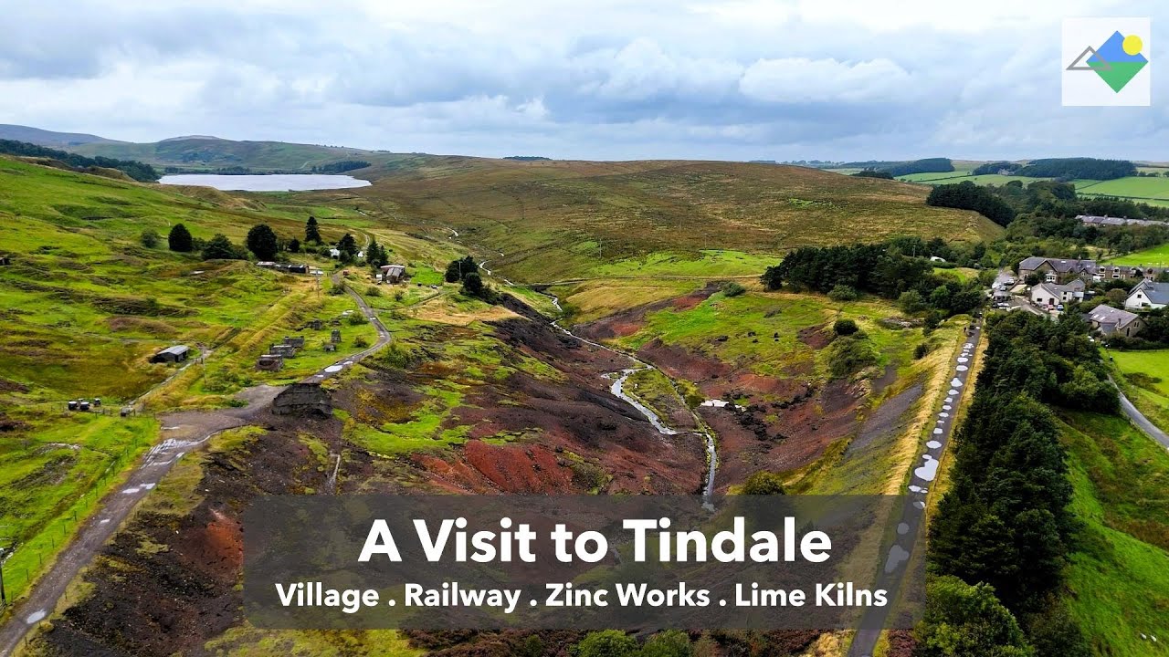 North Pennines - A Visit to Tindale - Railway, Village, Zinc works and Lime kilns 4K