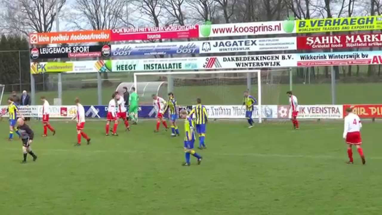 Voetbalwedstrijd VV Vosseveld - VV Lochem