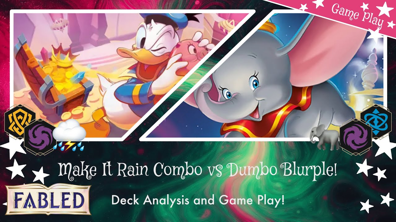 Maybe Meta: Monstro Combo vs Blurple Control | Lorcana Game Play | Lorcana Deck Analysis