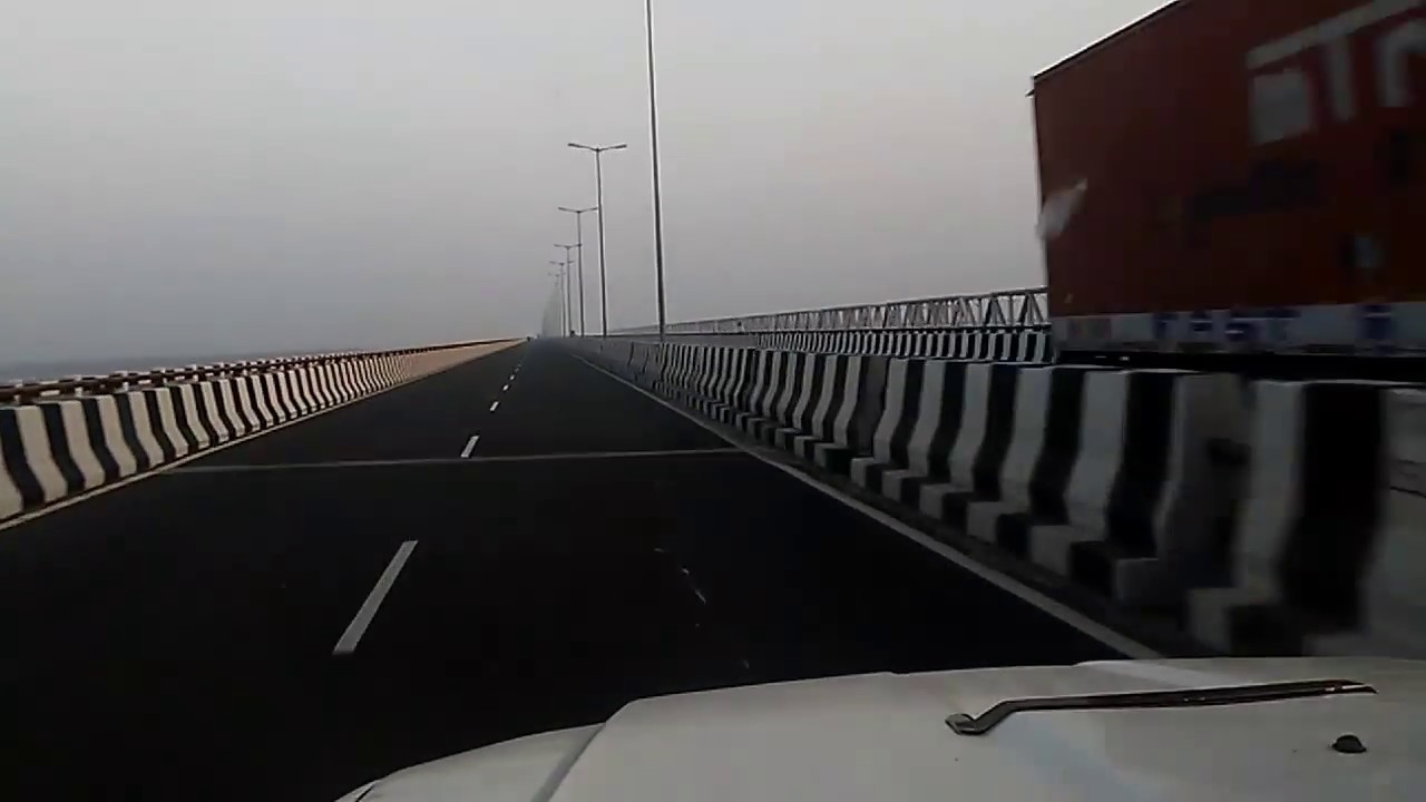 KOSI MAHASETU BRIDGE ON NH 57,  RUNNING SHOT IN BIHAR, DEVELOPMENT OF BIHAR INDIA