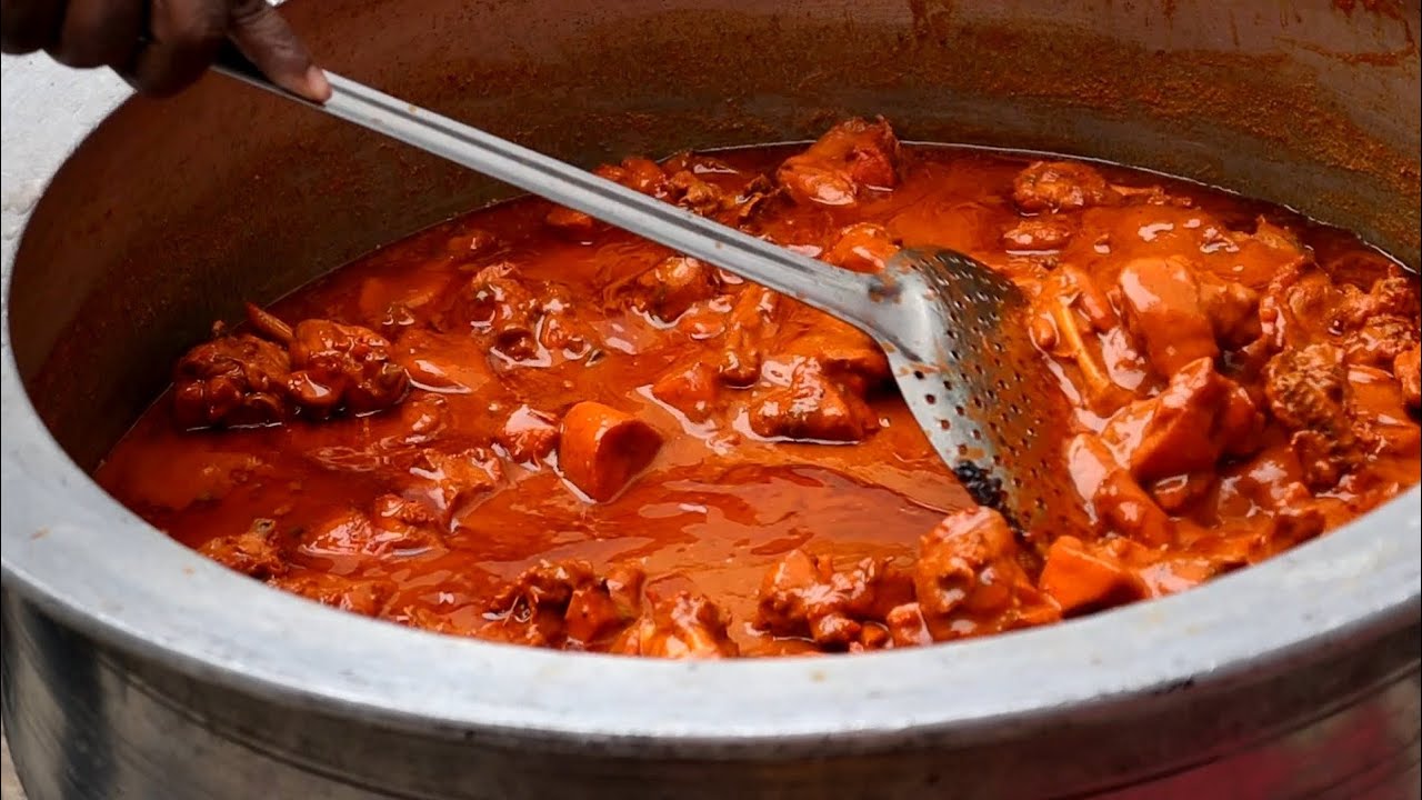 Mughlai Dum Ka Chicken Bawarchi Se Sikhiye 25 Log Ke liye/Hyderabadi Shadiyon wala Red Chicken