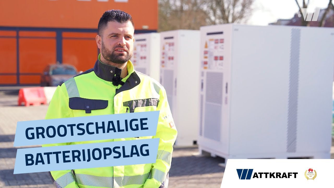 ELIX realiseert grootschalige batterijopslag | ELIX x Wattkraft