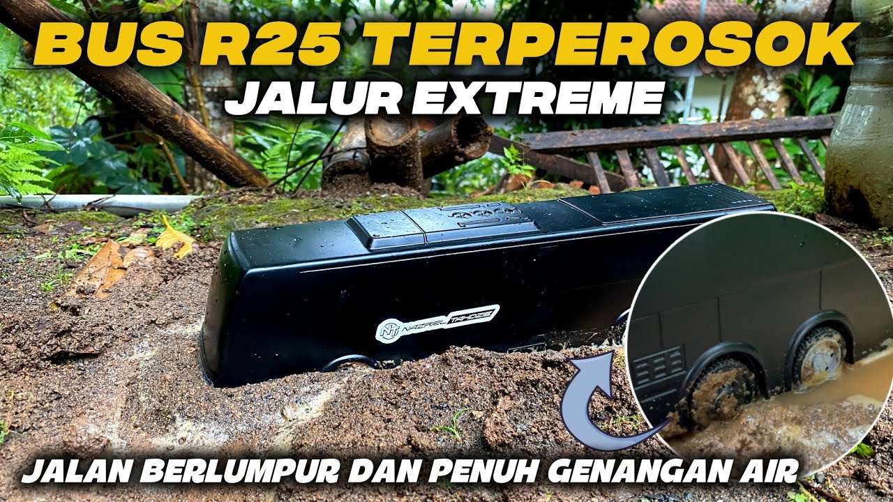 BUS R25 TERPEROSOK DI JALUR EKSTRIM 
