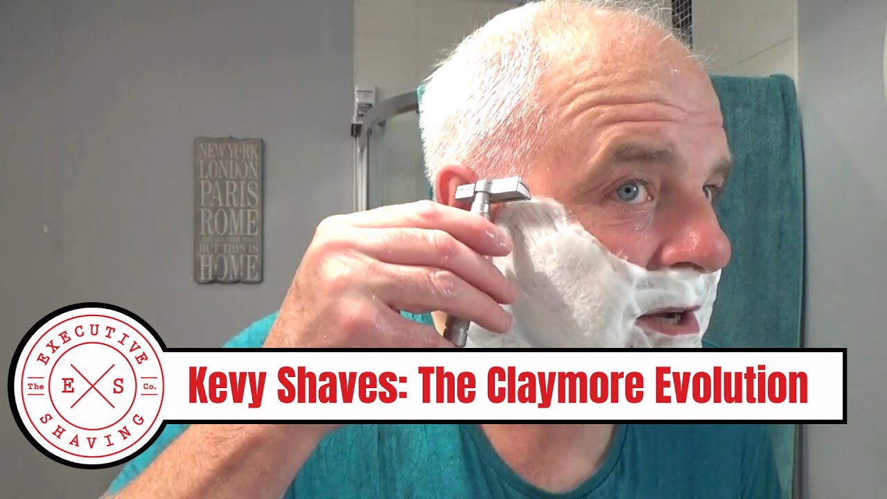 Kevy Shaves: The Claymore Evolution Single Edge Safety Razor - A Guest Review