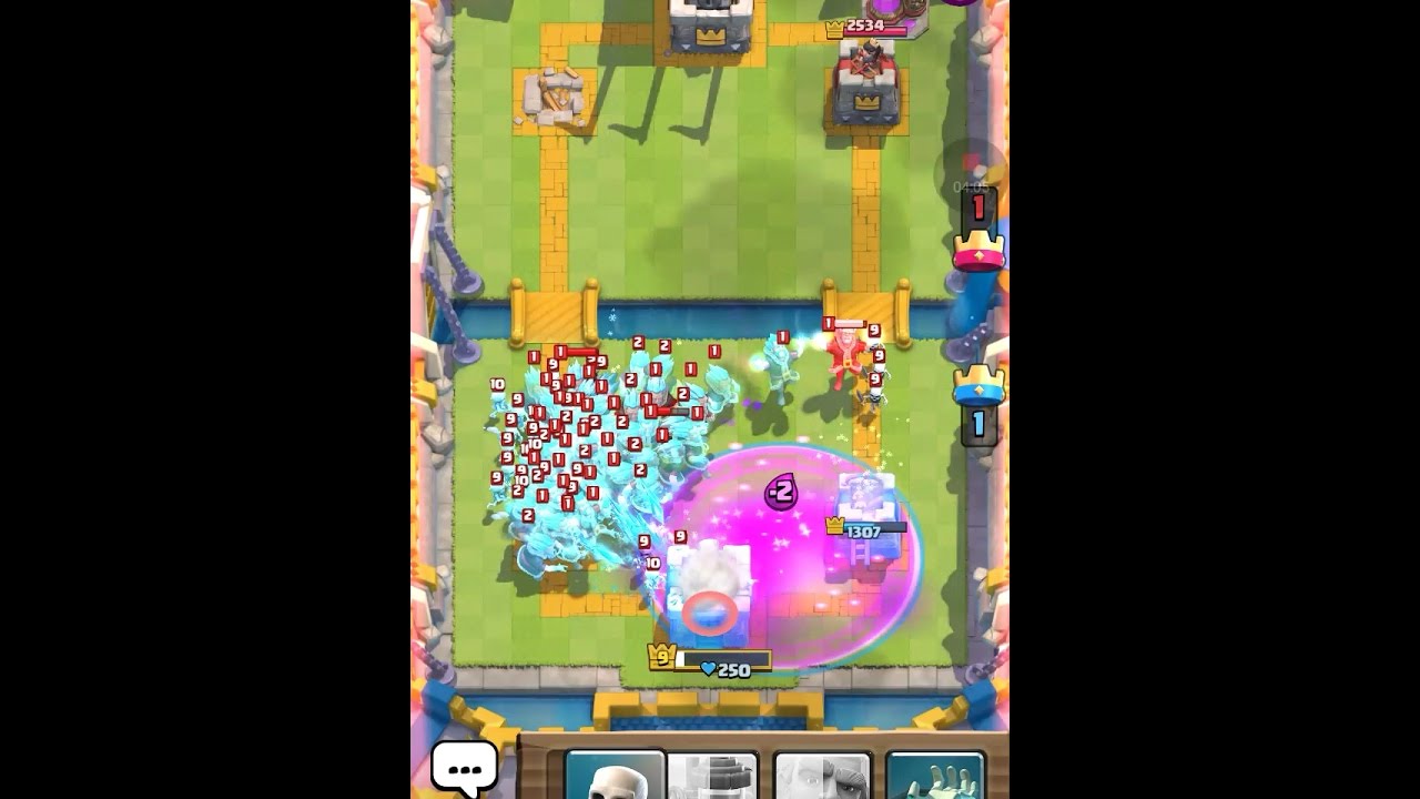 Clash Royale 45 Ice Wizard | World Record!