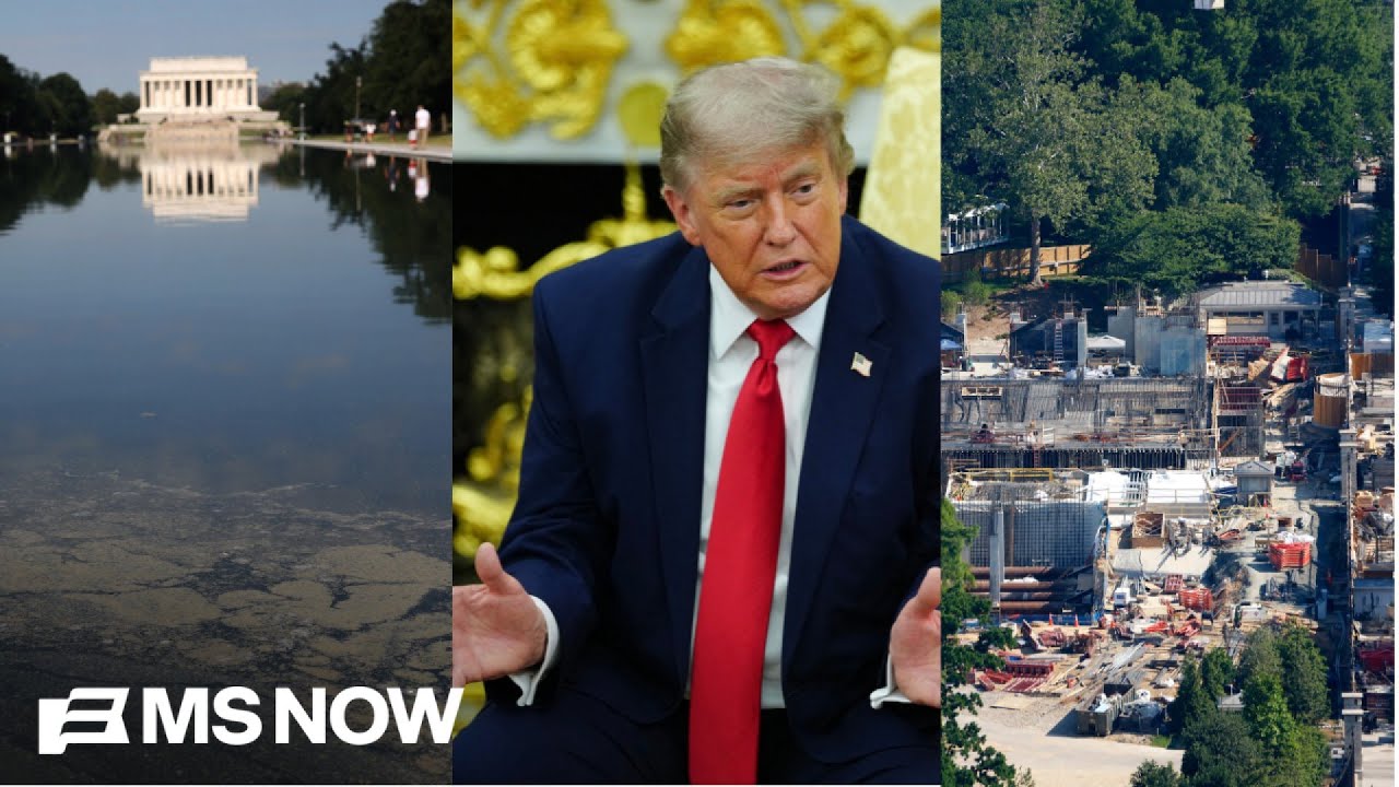 'Where his priorities are&rsquo;: Trump focused on DC pet projects as inflation hits 3-year high