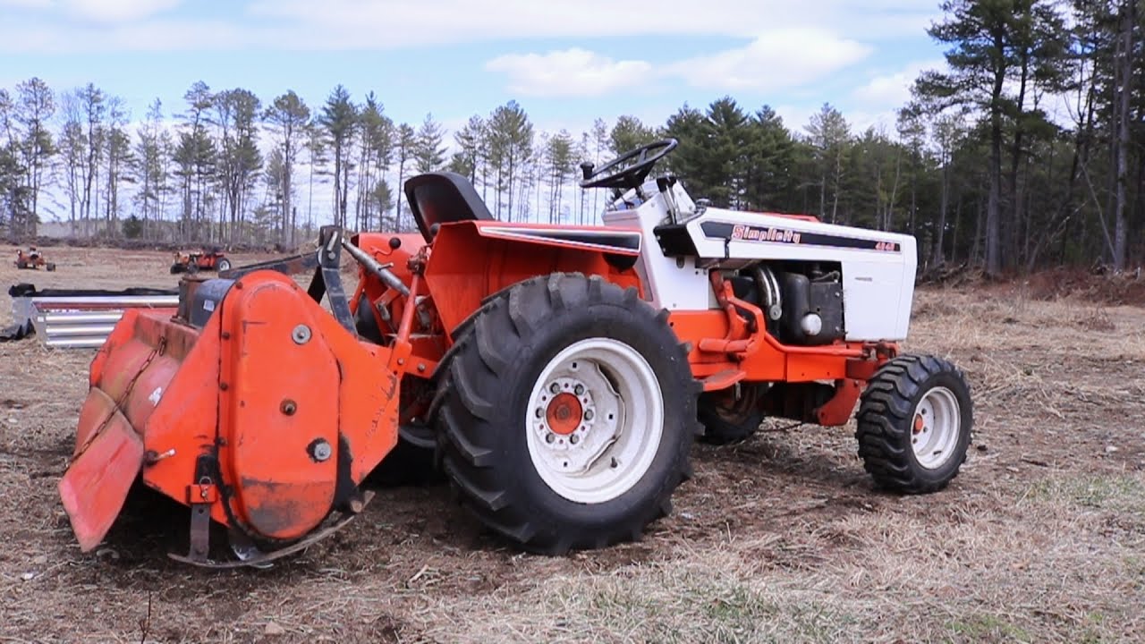 Simplicity 4040 Powermax Garden Tractor 48