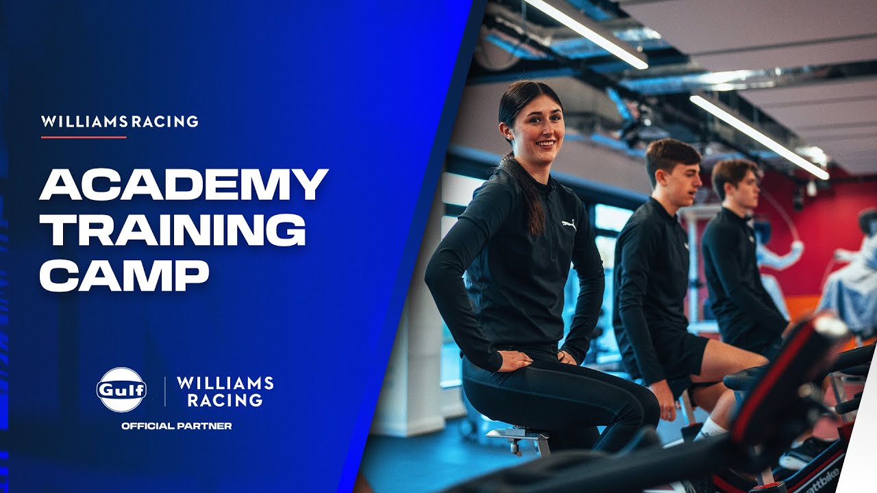 Williams Racing Driver Academy Pre-Season Training! 🏋️ | Fuelled by Gulf Oil | Williams Racing