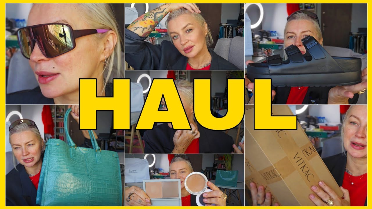 HAUL + GRWM - JAK WYKIWAŁAM VITKACA!  - BIRKENSTOCKI ZA GROSZE, PAZNOKCIOWE REWOLUCJE, IDEALNE USTA!