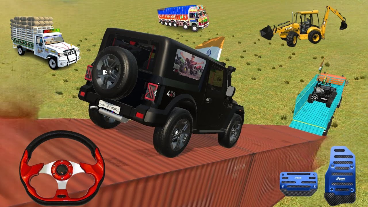 Thar Loading in Truck 🚛 | Heavy Vehicle Challenge | #games #gaming #viral  #gamevideo 