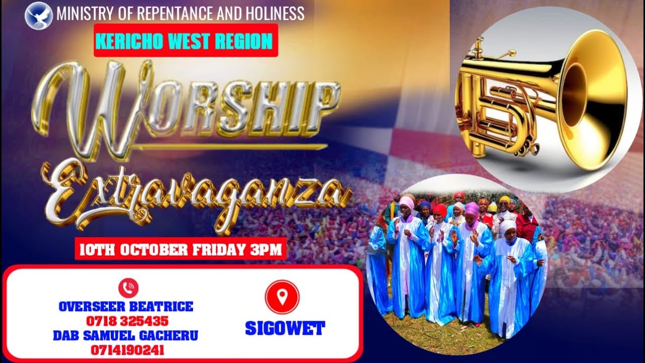 10TH OCTOBER  2025 || WORSHIP EXTRAVAGANZA||SIGOWET MARKET CENTER||