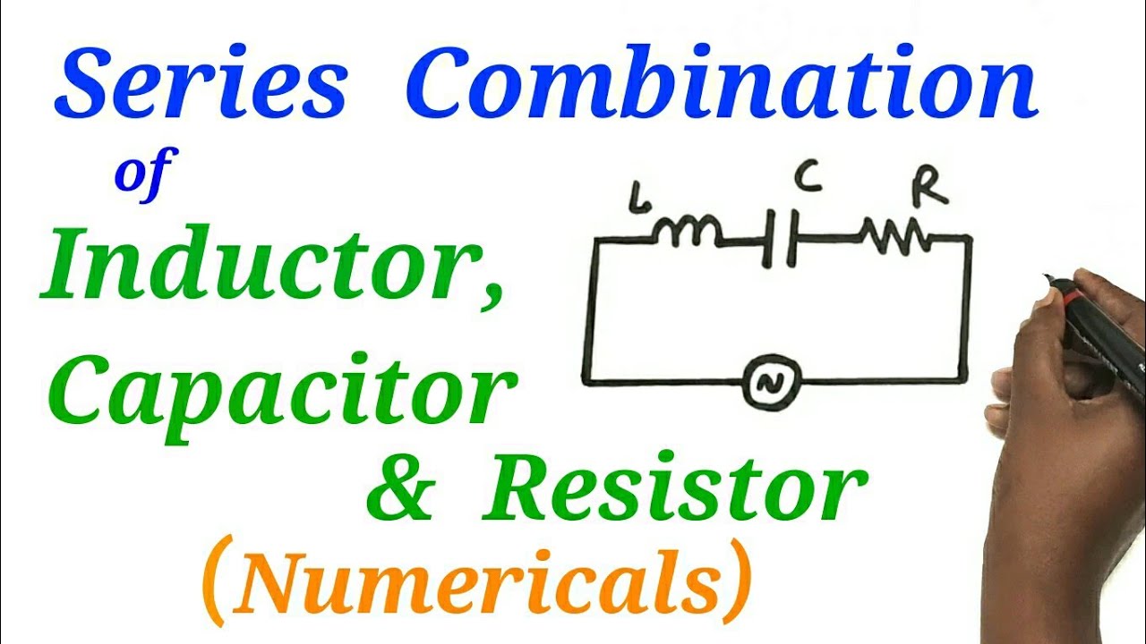 LCR circuit | Series Combination of Inductor, Capacitor & Resistor | Numericals | 12th Physics | Sci