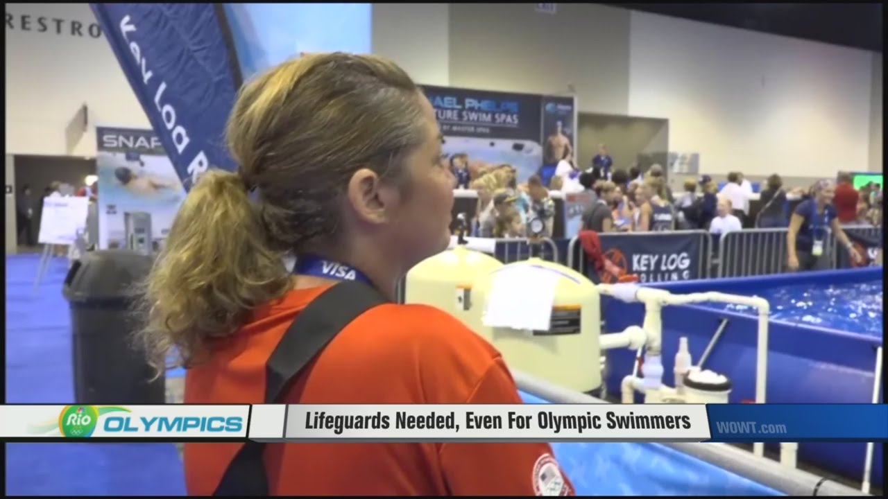 Lifeguards Needed, Even For Olympic Swimmers