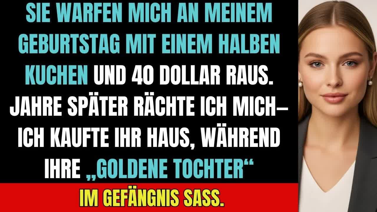 Sie ließen mich an meinem Geburtstag stehen… heute bereuen sie jede Sekunde