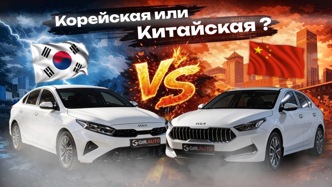 Kia K3: Корейская vs Китайская — Вот в чём разница! Что выбрать в 2026?