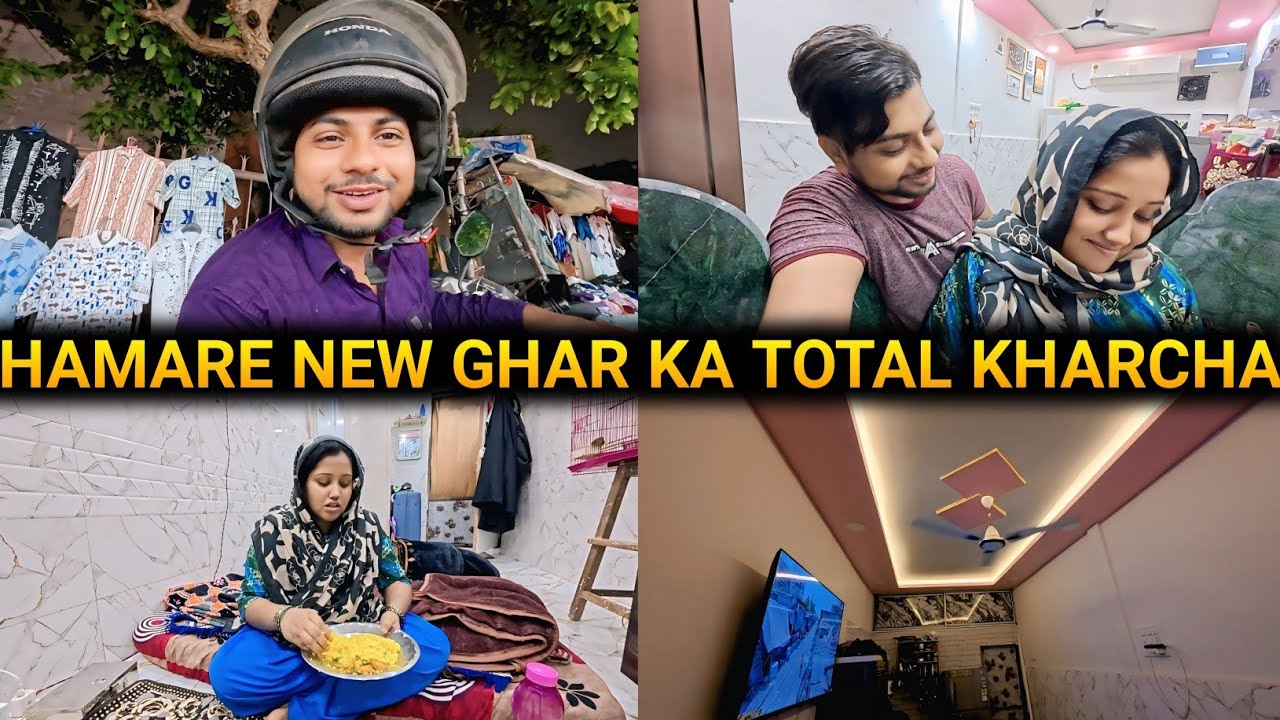 Mumbai Me Hamare New Ghar Ka Total Kharche | Mumbai Me Ghar Banana Bahot Muskil hai | Family Vlog