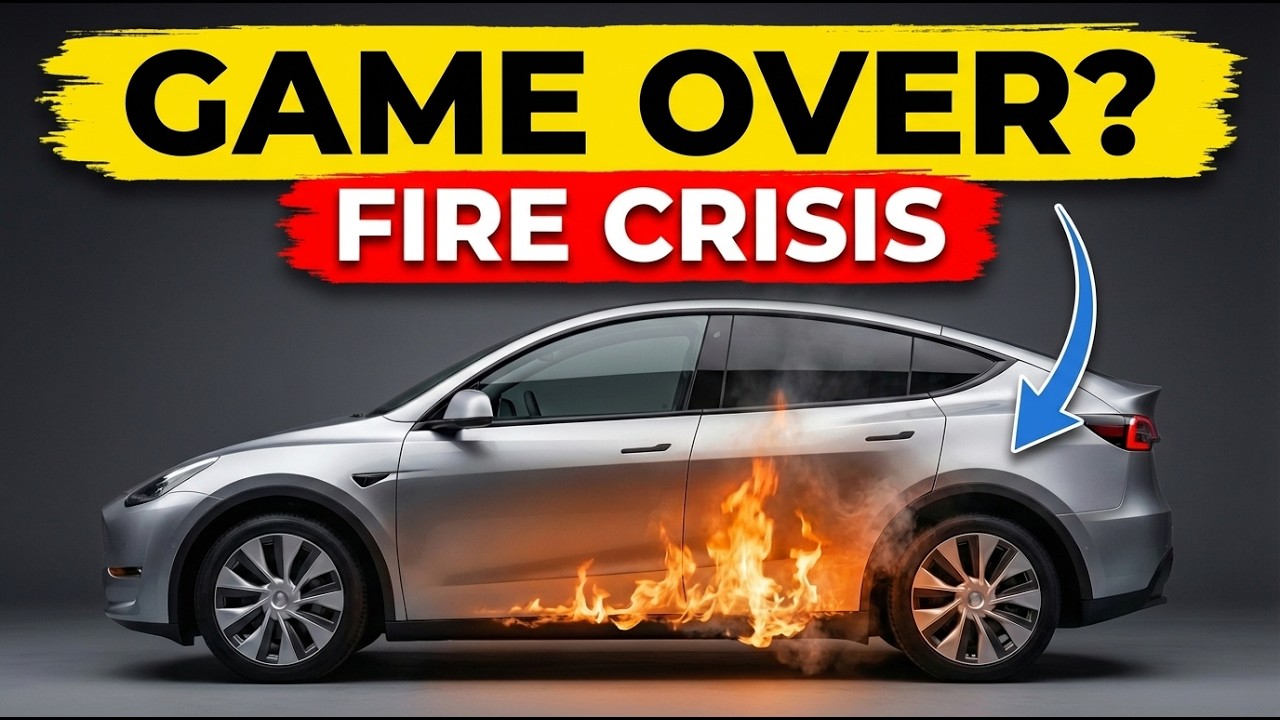 Tesla Fire Crisis Debt Panic Investors Shock