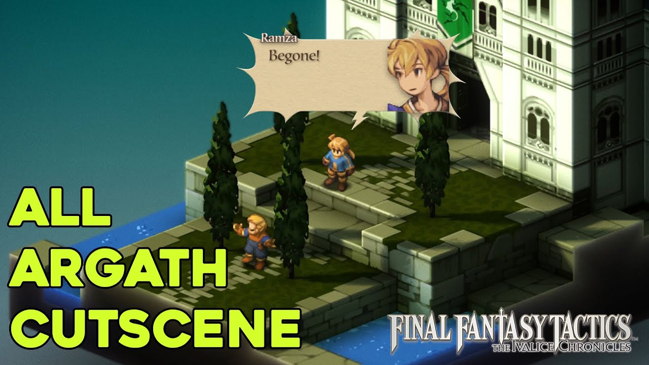 Final Fantasy Tactics the Ivalice Chronicles All Argath Cutscene