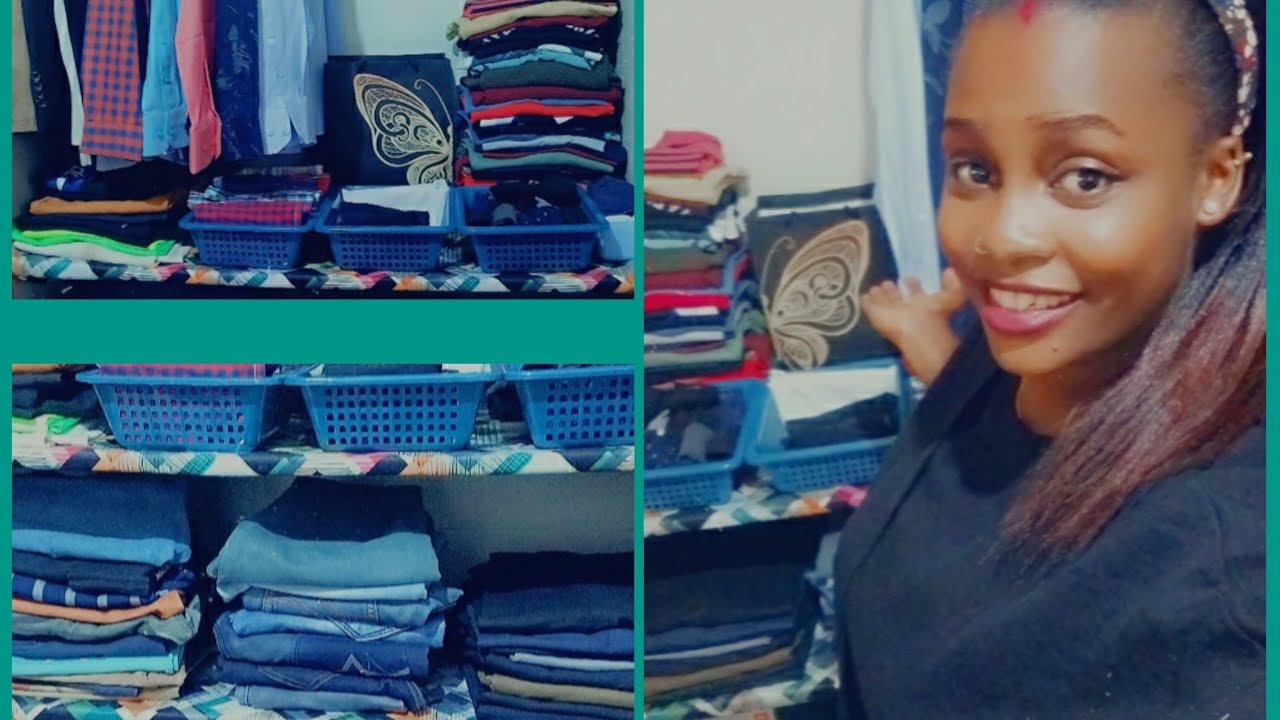 INDIAN HUSBANDS WARDROBE ORGANIZATION IDEAS || HOME MAKING IDEAS || #Nashvlogs #Indianaugandancouple