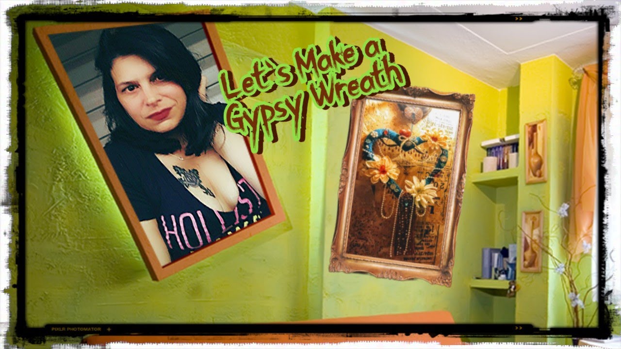Making a Gypsy Wreath - Feel Like Crafting
