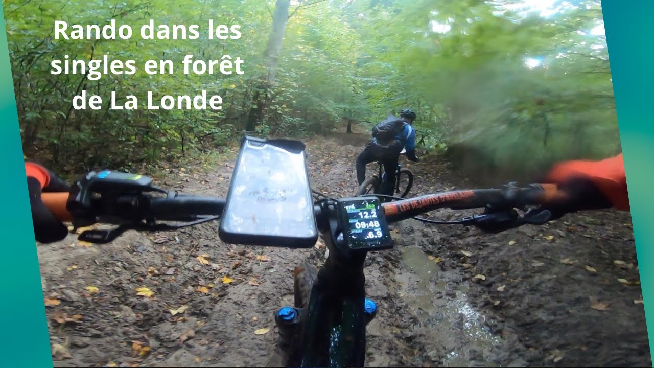 Rando singles en forêt de la londe #vttxc #mtb #normandie #mud