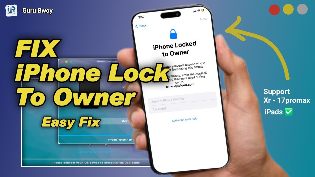 Инструменты iRemove: снятие блокировки активации | Как разблокировать iPhone для владельца | iRem...