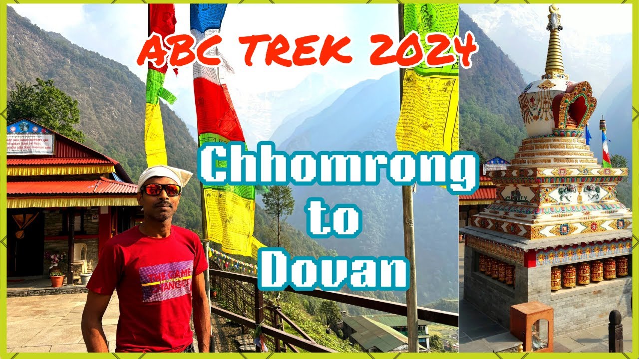 Annapurna Base Camp Trek Nepal 2024 || EP-3 || Chhomrong To Dovan|| ABC Trek