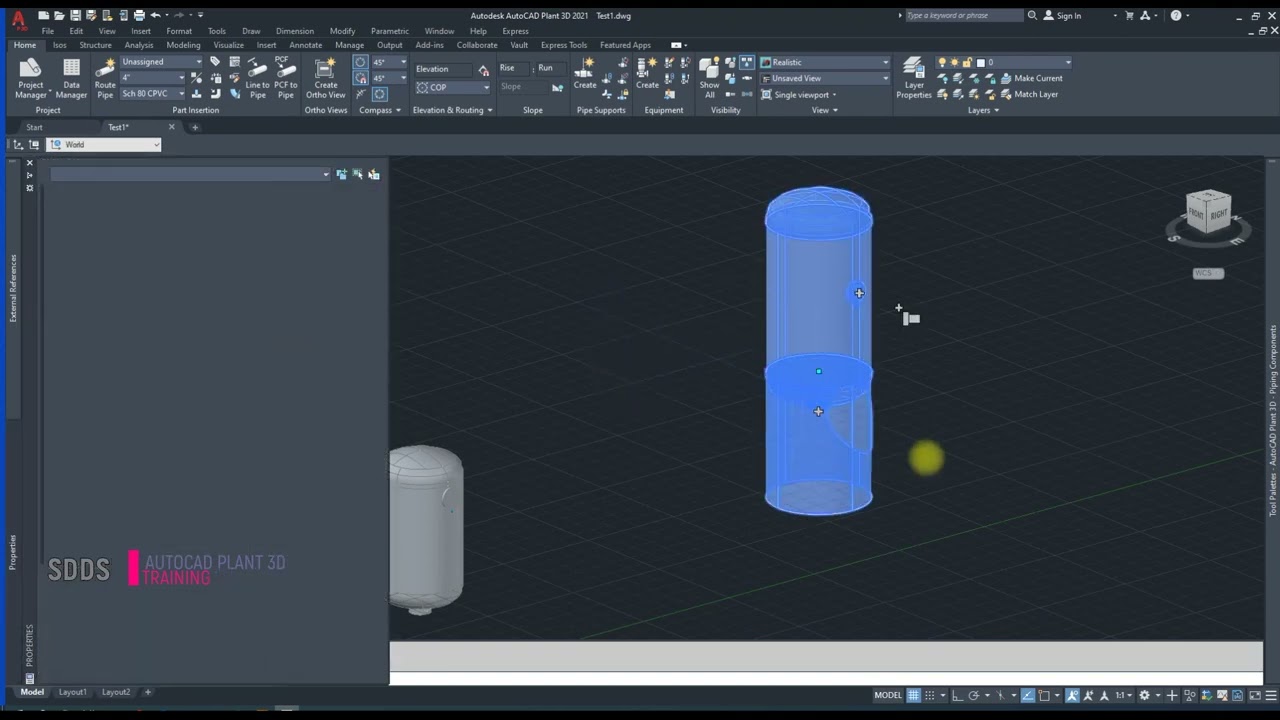 How to Create Equipment in AutoCAD Plant 3D