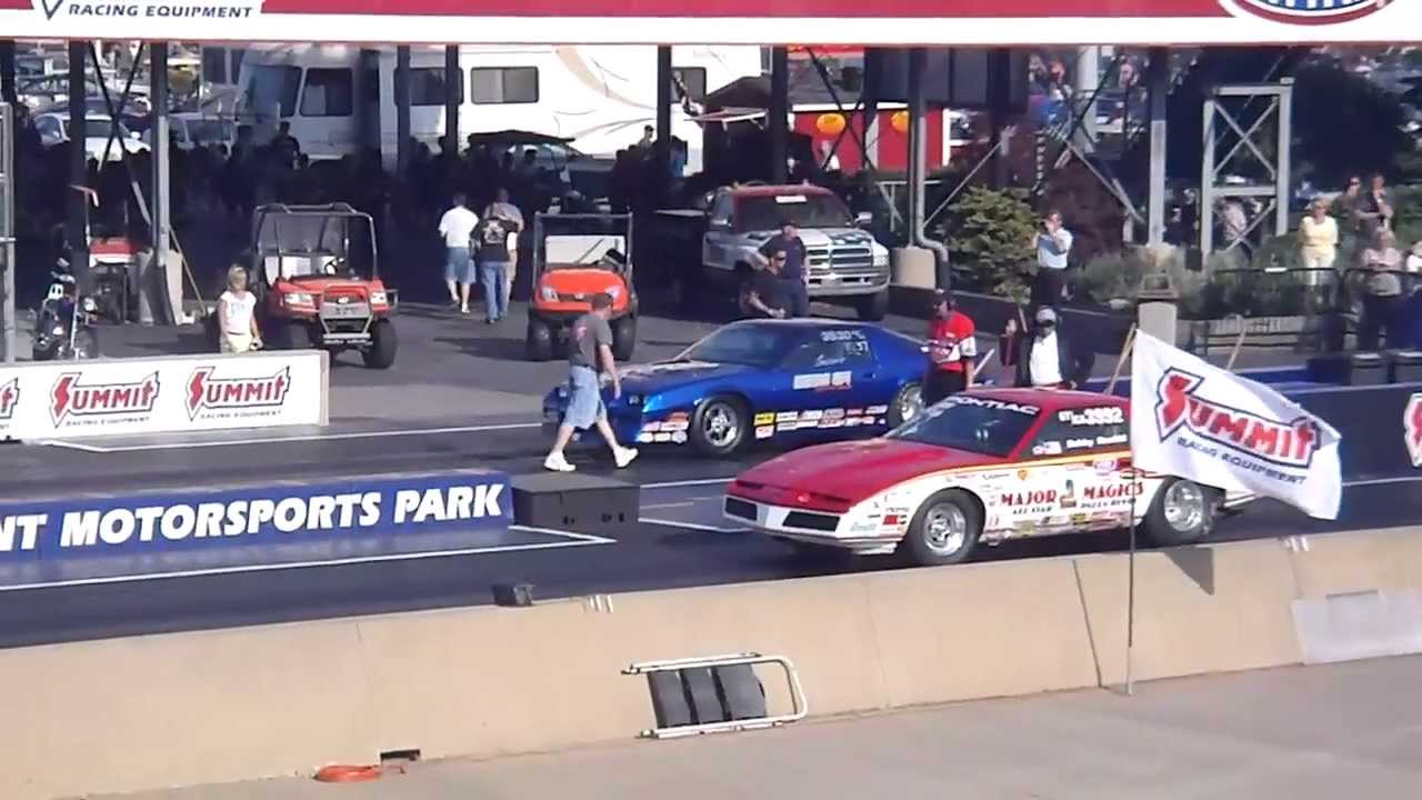 NHRA Hot Street Trans am VS Camaro