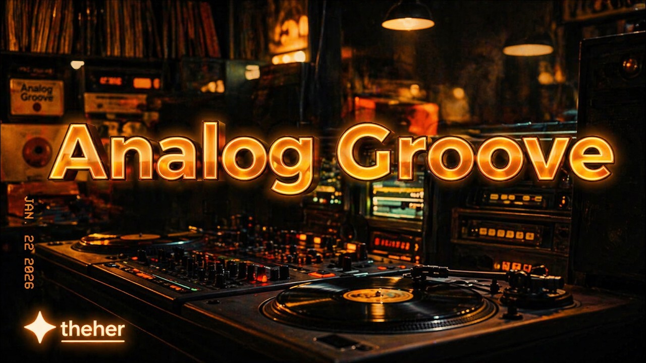 🪩 Analog Groove – 1 Hour Disco & Groove | THEHER ✦
