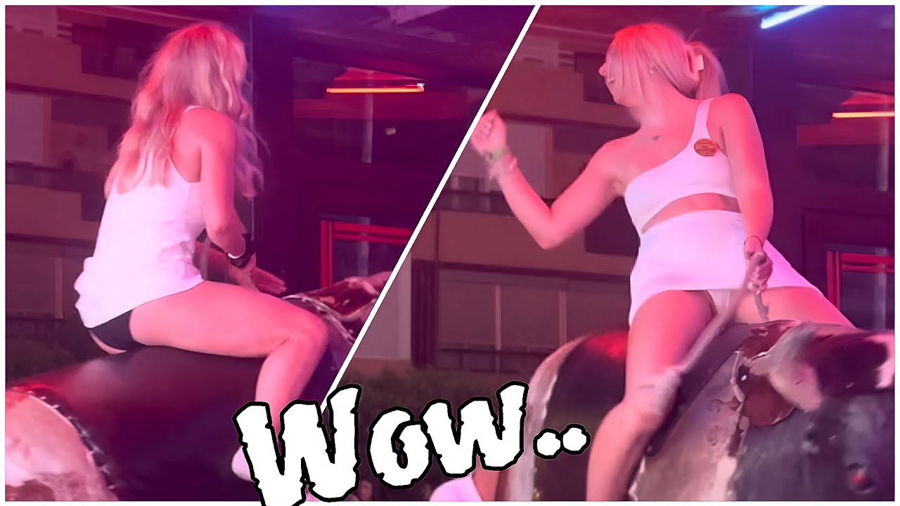 Benidorm Girls Bull Ride # 179