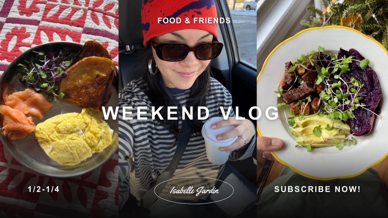 Weekend in my life in New York City | eating, drinking, & laughing my way around the city w/ friends